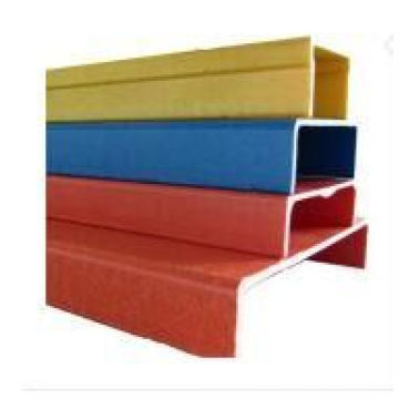 FRP/GRP Pultruded Profiles/ Fiberglass Profiles/Plastic Profiles/GRP/FRP Round Tube/Corrosion Resistance